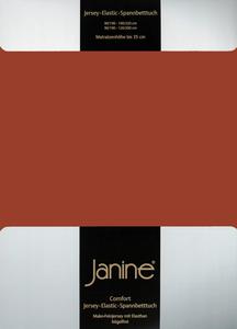 Jersey Натяжная простынь Janine, красновато-коричневый