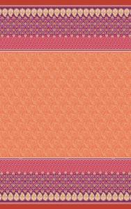 Жаккардовое покрывало Bassetti LAGLIO цвет ОРАНЖЕВЫЙ О1 размер 180х260