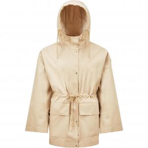 Moncler Куртка SS25 женская светло-коричневая, Light Umber