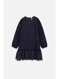 Платье Coccodrillo Stoff, темно-синий