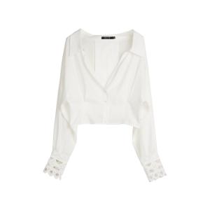 Рубашка женская Lapel Moderate ELLE, белый