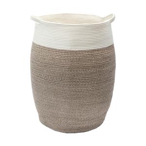 Корзина для белья Aquanova, 49x65 см, белый/светло-коричневый