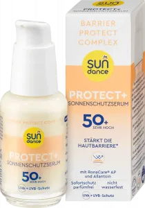 Солнцезащитный крем-сыворотка для лица UV Protect+ SPF 50+ 300мл SUNDANCE