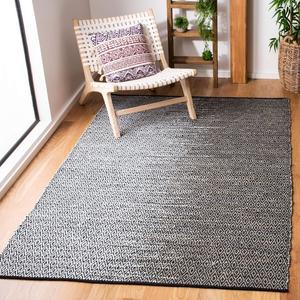 Ковер SAFAVIEH, 244 x 305 см, - коллекция Vintage Leather - большой - светло-серый и серый, ручной работы, современная кожа, идеально для гостиной, спальни, столовой (VTL388A)