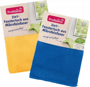 Салфетка оконная из микроволокна 2в1 1 шт. Profissimo