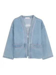 Куртка с графичным принтом Billieblush, синий