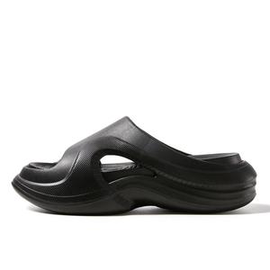 XTEP Женские противоскользящие тапочки с защитой от запаха и истирания черные, цвет Black