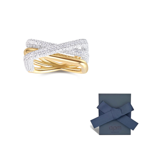 Apm Monaco Кольцо Alloy Rings Women's Gold/Silver