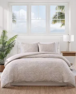 Комплект постельного белья Tommy Bahama Jungle Palms из 3 предметов, размер Queen Tommy Bahama Home, beige