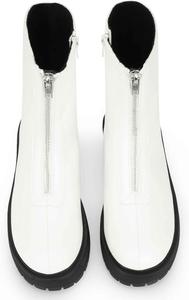 Женские ботинки-челси Perphy Platform с массивным каблуком и молнией, White