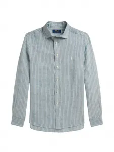 Рубашка Polo Pony в полоску POLO RALPH LAUREN KIDS, синий