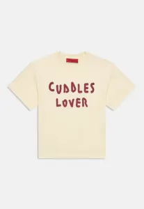 Футболка с принтом Max&Co., Winter White