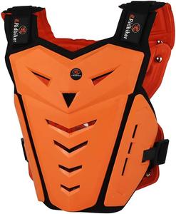 Защита груди для мотоцикла, мотокросса, жилет для взрослых, защитная экипировка для мотоцикла, защита груди для внедорожного мотоцикла, экипировка для мотокросса MTV для мужчин RIDBIKER, Orange
