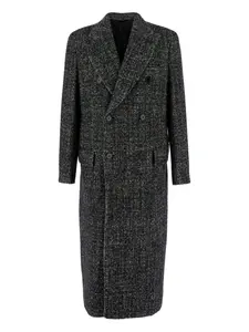 Двубортное пальто DOLCE & GABBANA, серый