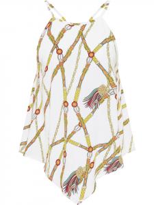 Faina Женский топ белого цвета