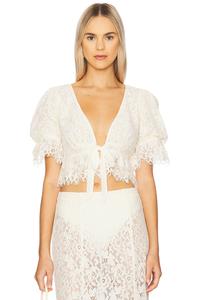 Топ Wayla Afrm, gardenia