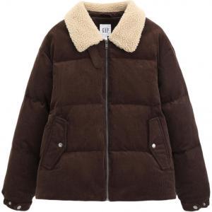 GAP Пуховая куртка женская коричневая
