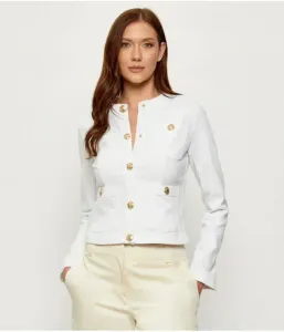 Джинсовая куртка slim fit Liu Jo, белый