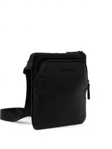 Текстурированная поясная сумка на молнии Armani Exchange, черный