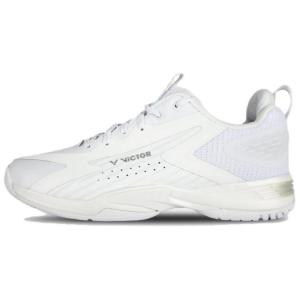 Кроссовки для бадминтона Capsule с низким верхом, устойчивые к истиранию, дышащие, унисекс Victor, Milk White