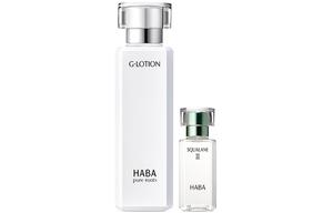 Набор для ухода за кожей squalane pure beauty oil + hydrating softening lotion g lotion: увлажняющий, смягчающий, успокаивающий HABA, Toner 180ml + Beauty Oil 60ml