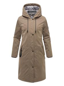 Пальто Marikoo Ledalaa 16, цвет stone brown