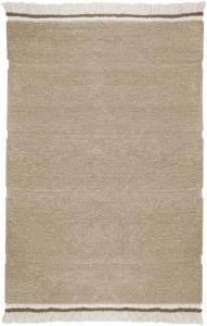 Ковер Lorena Canals, 201 x 300 см,-Woolable для гостиной, Sheep of The World Steppe в цвете Beige Sheep - ручной работы прямоугольной формы из натуральной высоковорсной неокрашенной шерсти