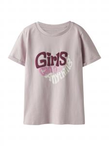 NAME IT Футболка 'NKFBARIA' в цвете Berry, Pastel Purple