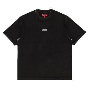 Майка Supreme Overprint Small Box Short-Sleeve Top, черный
