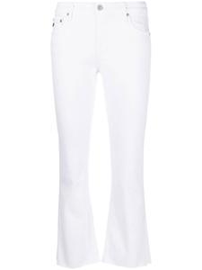AG Jeans укороченные джинсы средней посадки, белый