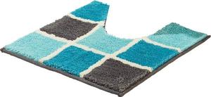 Коврик для ванной WC-Umrandung REDBEST 204315, 50x2x50 см, бирюзовый