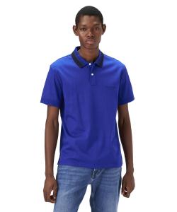 Рубашка-поло с воротником из трикотажа