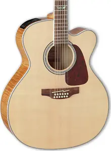 Акустическая электро-гитара Takamine GJ72CE 12-струнная джамбо, верхняя дека из цельной ели