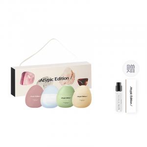 ATYPIC EDITION Подарочный набор по уходу за руками Four Seasons Крем для рук Ароматный увлажняющий 40мл*4 Atypic Edition/, 冷萃玫瑰+轻椰涟漪+乌龙清桃+满桂茶尖+送香水1.5ml一支