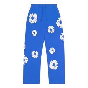 Брюки Denim Tears Cotton Wreath Baggy Sweatpants 'Blue'