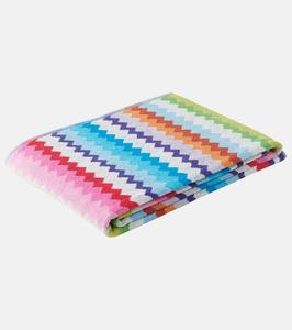 Пляжное полотенце Riverbero Zigzag из хлопкового махрового полотна Missoni, Rosa Multicolor