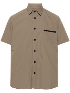 Sacai рубашка из рипстопа, зеленый