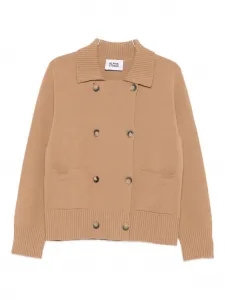 Шерстяное пальто ALPHA STUDIO, коричневый