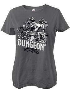Футболка D&D Dung. Monsters серого цвета Dungeons And Dragons
