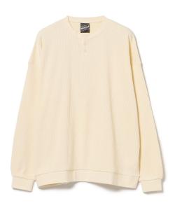 Футболка с вафельным воротником-стойкой