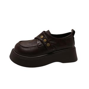 Boldi Kuki Лоферы женские коричневые/черные - черные (эксклюзивная коробка+носки), цвет Black (Exclusive Box+Socks)