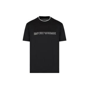 Emporio Armani Мужская черная футболка