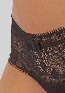 Мини-брифы Day to Night, кружевной пояс, бантик, женские CHANTELLE, черный