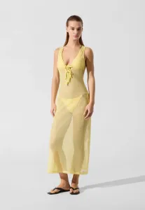 Фирменный прозрачный пляжный аксессуар Karl Lagerfeld, Sunshine Yellow