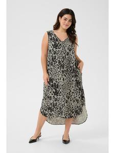 Платье KCmille А-силуэта в цвете Moonstruck / Black Animal KAFFE curve