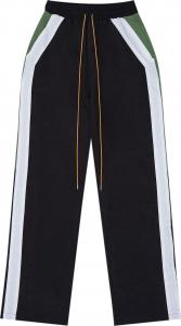 Спортивные брюки Rhude Color-Block 'Black/White', черный