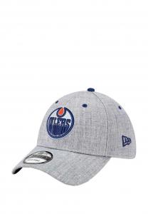 Бейсболка New Era EDMONTON OILERS HEATHER FORTY, Grau/Grey