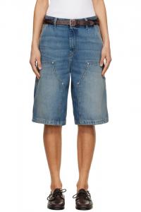 Джинсовые шорты Nixon с двойными коленями Carhartt Work In Progress, синий