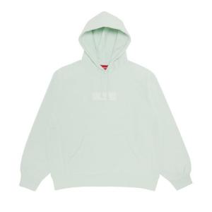 Толстовка Supreme Box Logo Hooded 'Light Green', зеленый