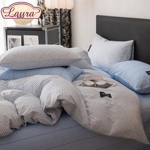 FUANNA Комплект постельного белья 4 предмета, 220x240 см, цвет Runying